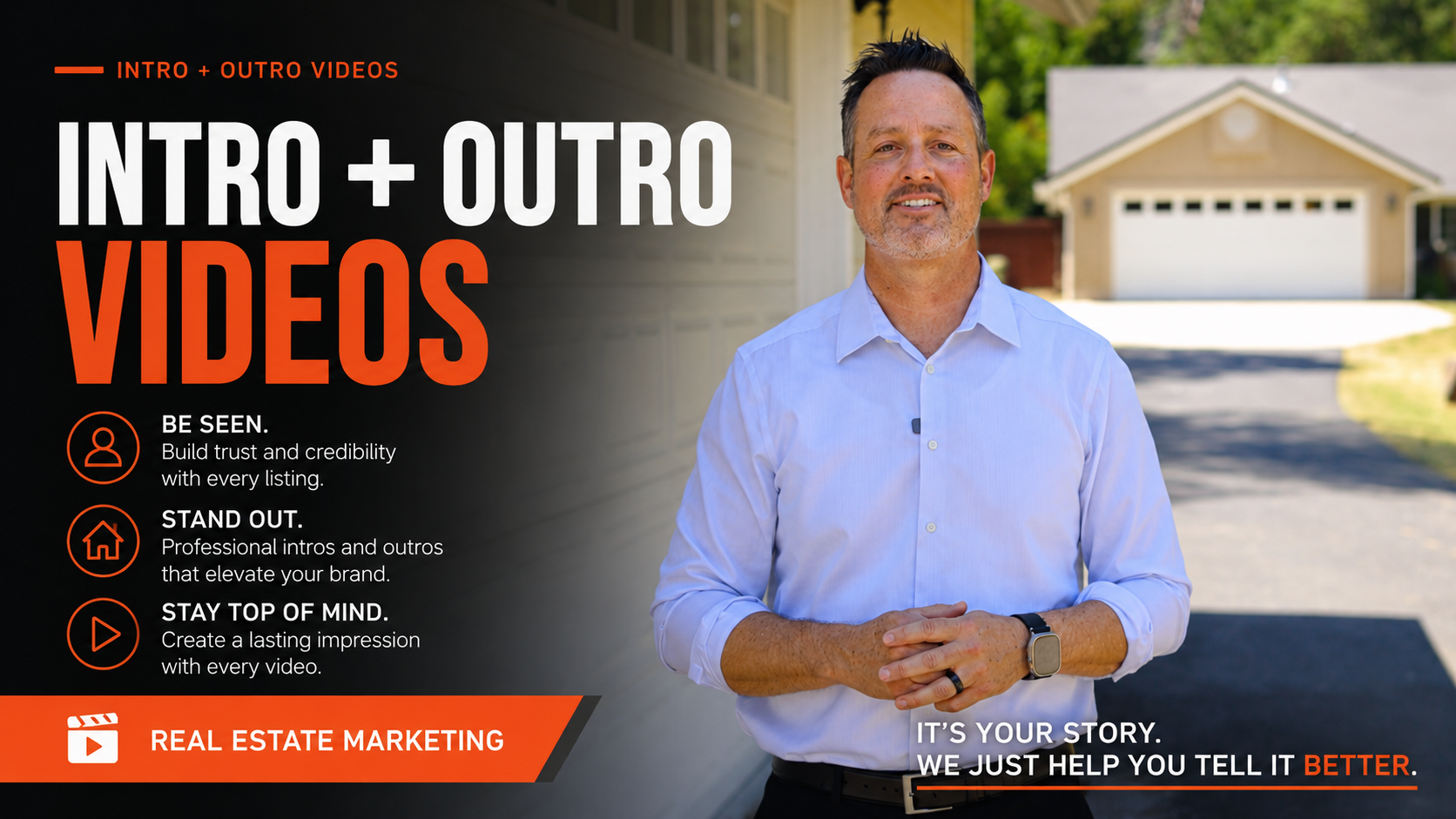 Intro and Outro Real Estate Video - Be Authentic Productions